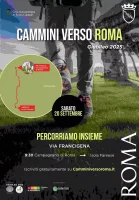 Cammini verso Roma: l’appuntamento del 20 settembre sulla via Francigena